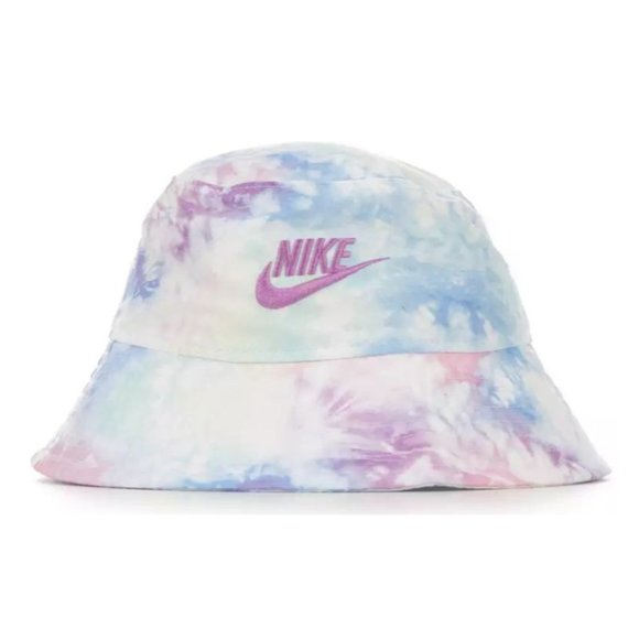 ☀️NEW Nike Futura Unisex Tie Dye Violet Shock Bucket Hat 12-24 Months - Picture 2 of 3